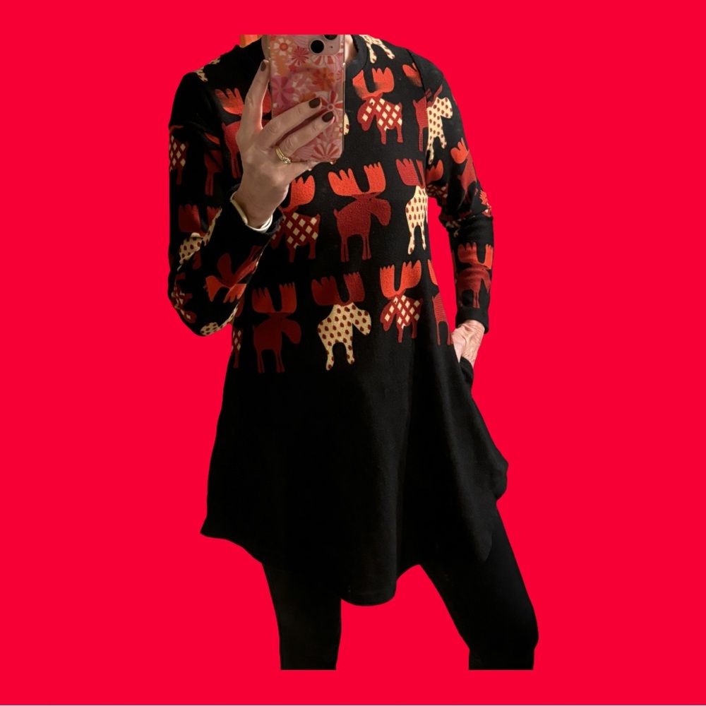 Holiday Moose Tunic
